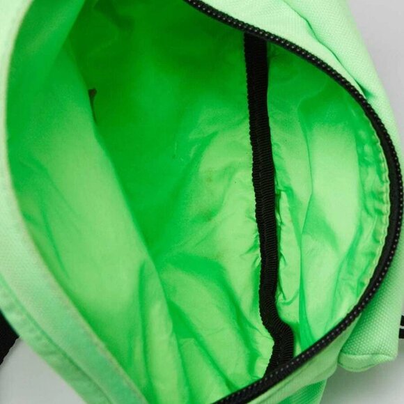 Balenciaga Verde Fluo Recycled Nylon Logo Embroidered Wheel Belt Bag - Picture 8 of 12